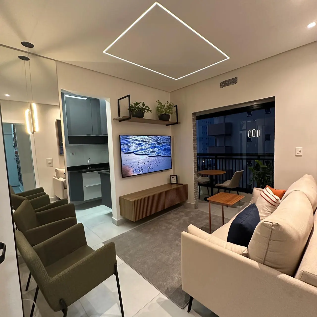 Apartamento em Tupi, Praia Grande